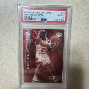 Michael Jordan 1998 UD Black Diamond Card